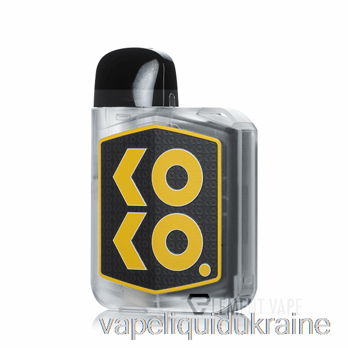 Vape Ukraine Uwell CALIBURN KOKO PRIME 15W Pod System Translucent Black and Gold